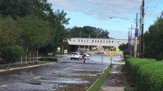 Flooding at Charles Boulevard and 14th Street