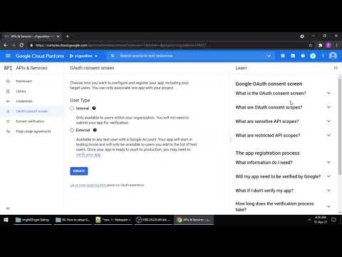 ვიდეო: როგორ მივიღო წვდომის ჟეტონი Google Drive API-ში?