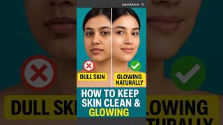 How to Get Glowing Skin Naturally ✨ | 3 Easy Skincare Hacks | QuickHacks | #shorts