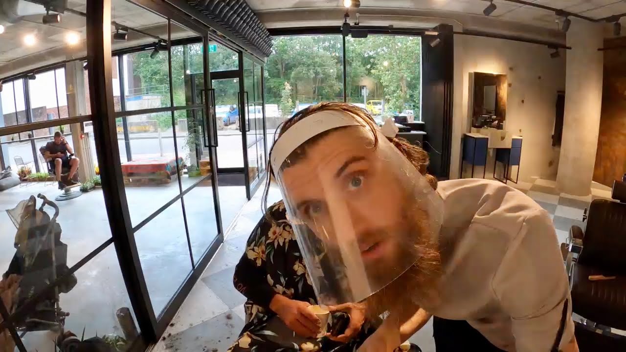 FIRST HAIRCUT after LOCKDOWN 💇‍♂️! YouTube