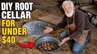Do This Before Winter — The $40 Root Cellar Our Grandparents Swore By