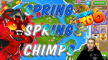 Spring Spring CHIMPS Walkthrough - Bloons TD 6