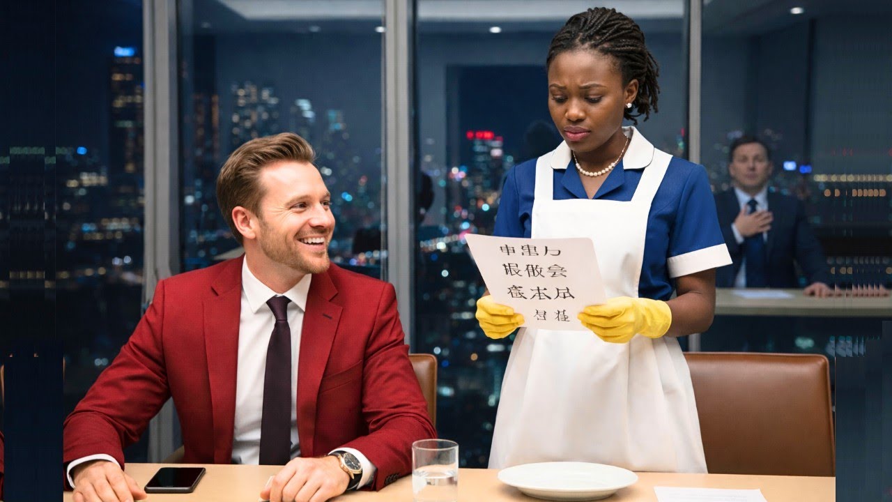 Você sabe o que está escrito aí? — a mesa inteira congelou