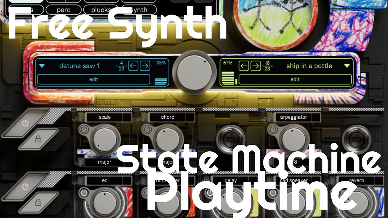 Free synth state machine playtime by cradle no talking youtube