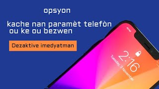 Yon Opsyon Kache Nan Paramèt Telefòn Ou Ke Ou Ta Dwe Dezaktive Imedyatman. Opsyon Sa A Pèmèt Google