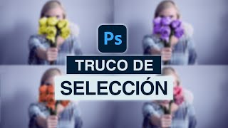 ¡TRUCO ALUCINANTE! para hacer Selecciones Complicadas en Photoshop