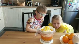 Выжимаем сок из апельсинов \ Запасаемся витамином С