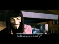 V for Vendetta - Symbols are given power by people (HQ + Lyrics)