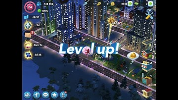 Simcity Building Upgrade And Level Up (lvl 24)