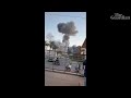 Eyewitness footage captures Israeli airstrike in southern Lebanon