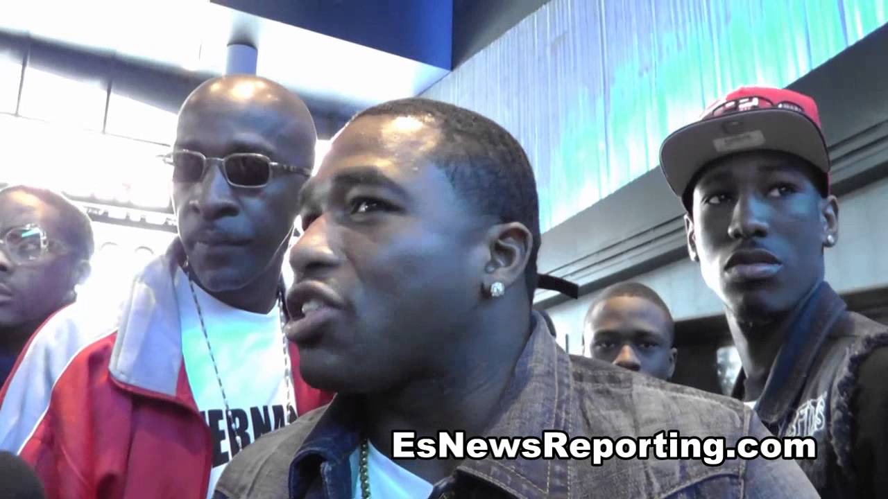 Adrien Broner vs Paulie Malignaggi going at it - EsNews Boxing