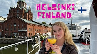 Travel Vlog Helsinki Finland: Cathedrals, Suomenlinna, and CINNAMON ROLLS