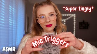 ASMR | MIC TRIGGERS (mic swirling, scratching, brushing, gripping) *relax and unwind*