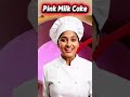 Dragon Fruit Milk Cake 🍓 Soft & Creamy Kids Snack | No Oven Dessert! #cake #food #recipe