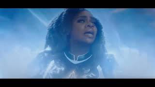 The Marvels 2023  Monica Rambeau Closes the Wormhole and Gets Trapped   Captain Marvel Fails to Save