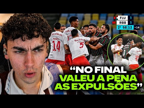 A BRIGA VALEU A PENA! CHORUME REAGE A FLUMINENSE 1X1 BRAGANTINO
