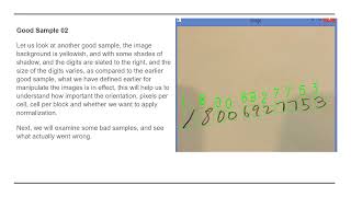 Object Character Recognition for Handwritten Digits