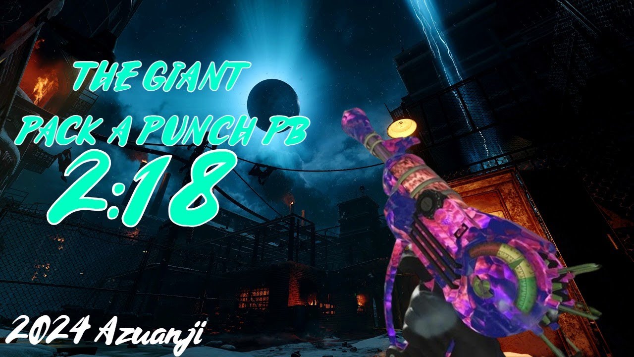 The Giant First 2024 Speedrun Pack A Punch PB YouTube