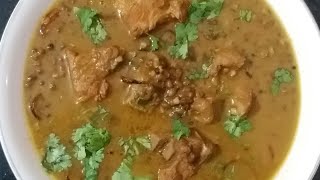 गाँव कि शादियों वाला मशहूर देसी उड़द गोश्त की रेसिपी / Urad gosht ki recipe / new recipe 2020