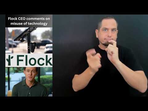 Flock CEO comments on misuse of technology