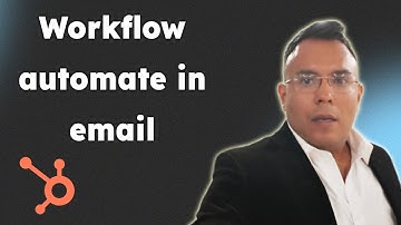 Workflow automate in email hubspot 2025