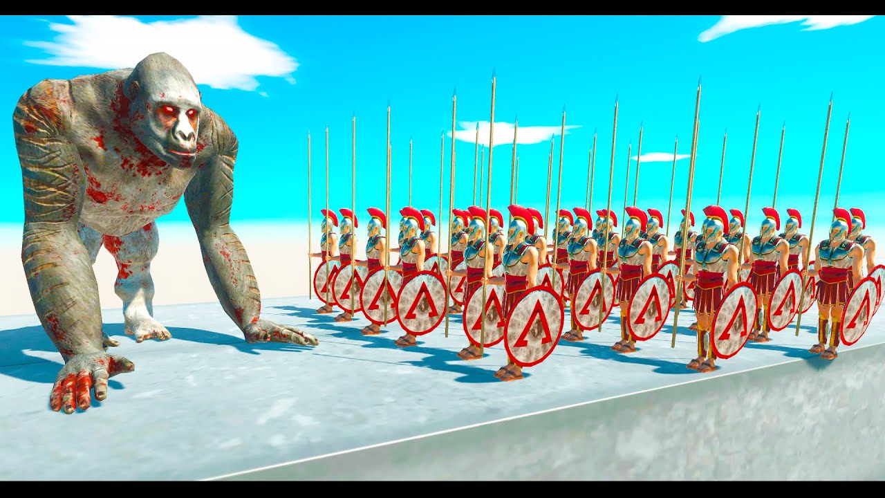 GORO THE GIANT vs ALL UNITS Animal Revolt Battle Simulator