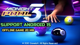 Midnight Pool 3 v1.1.6 (Android version apk) Gameplay offline 