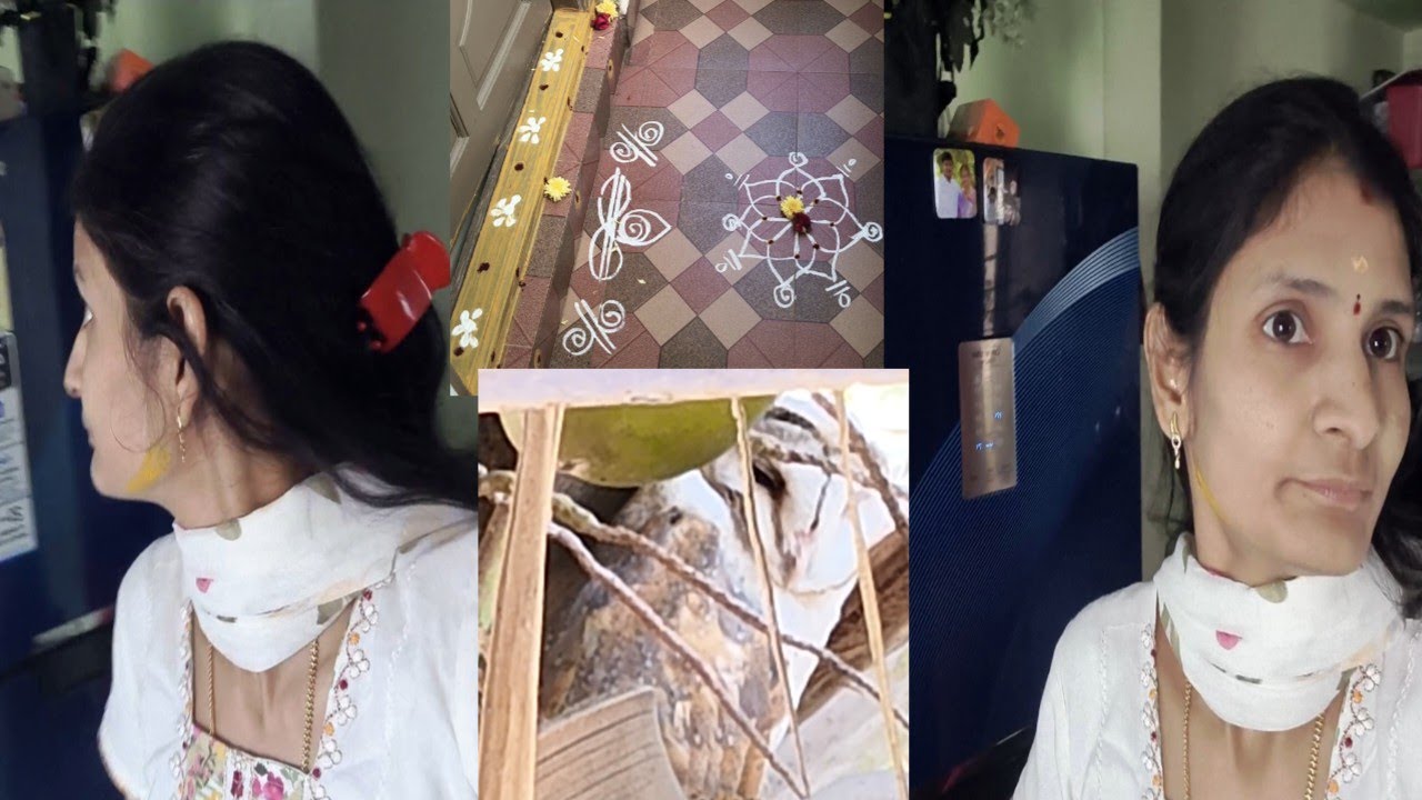 Vlog#ఒక్కరోజు ఆడవాళ్ళకి బాలేకపోతే😥#ఇల్లు పరిస్థితి😞 Friday పూజ🙏|గుడ్లగూబ🦉ఇంటి పక్కన ఉంటే..?😞|