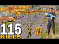 115 KILLS IN 3 MATCHES FASTEST GAMEPLAY With BEST 