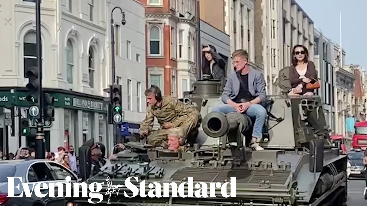 Tank rides through London and dodges ULEZ with simple loophole