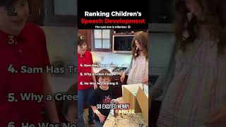 Ranking The Top 6 Children's Speech Development