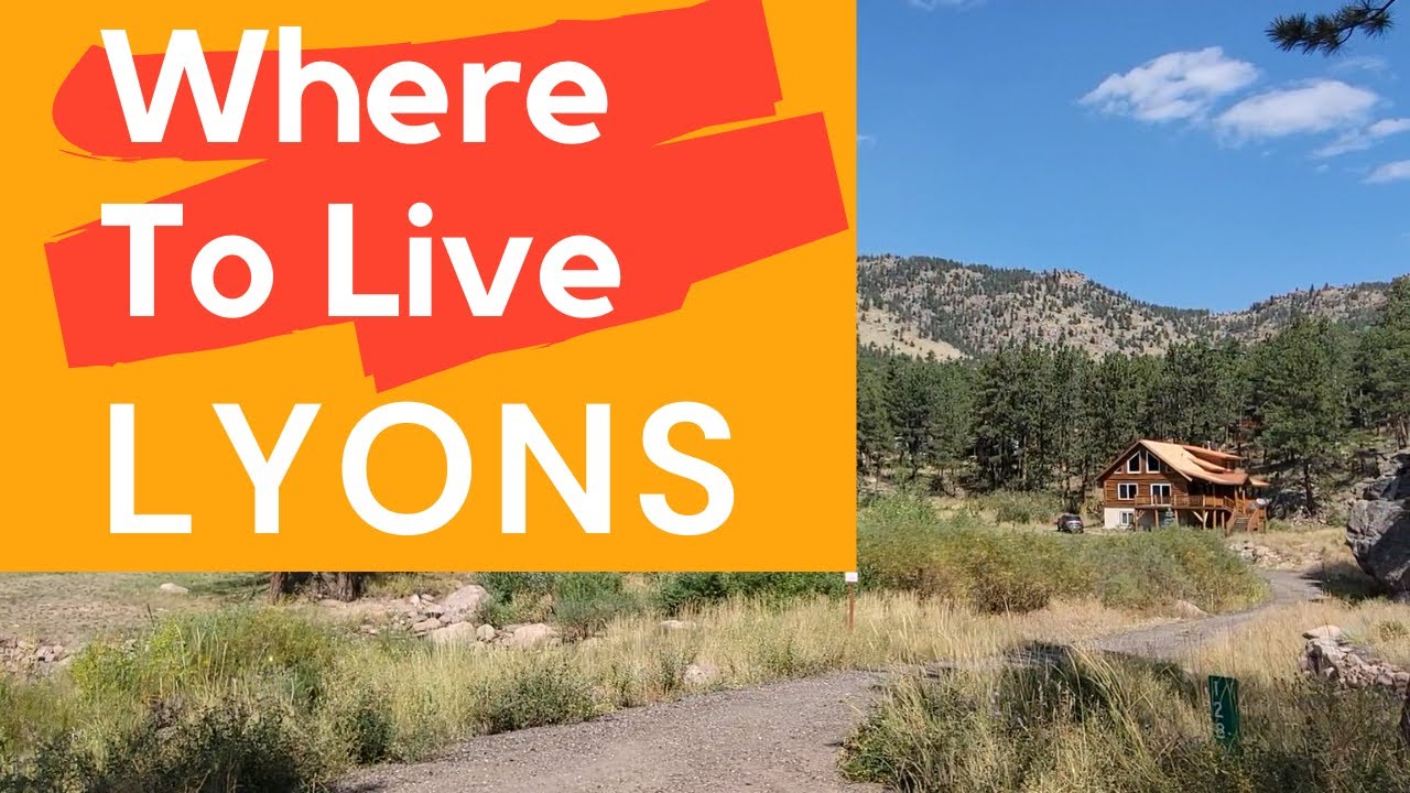 Lyons Colorado Lyons Real Estate YouTube