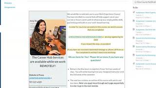 Work Experience 97 (WRKEX 97) - Fall 2020 - Welcome