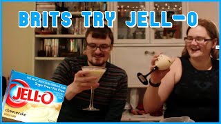 British People Try JELL-O