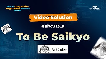 02 | Video Solution | Atcoder | To Be Saikyo | Functions in C