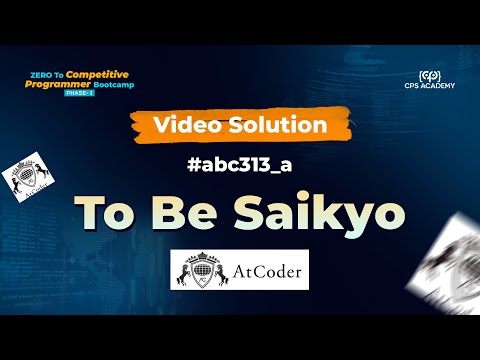 02 | Video Solution | Atcoder | To Be Saikyo | Functions in C