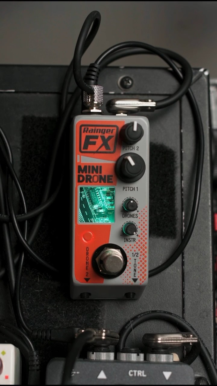 Creating Droning Ambience W/ Rainger FX Mini Drone #pedalboard