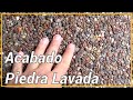 PIEDRA LAVADA COMO SE HACE / EXPOSED AGGREGATE CONCRETE