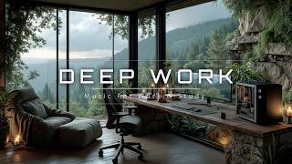 Deep Work Music For Intense Productivity - Alpha Waves And Binaural Beats For Flow State