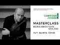 #FestivaldeCamposdoJordão MASTERCLASS VIOLINO: Boris Brovtsyn