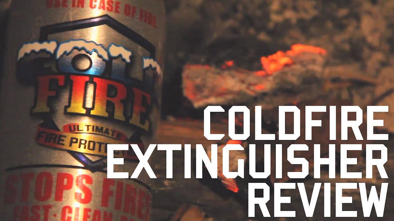 Cold Fire fire extinguisher