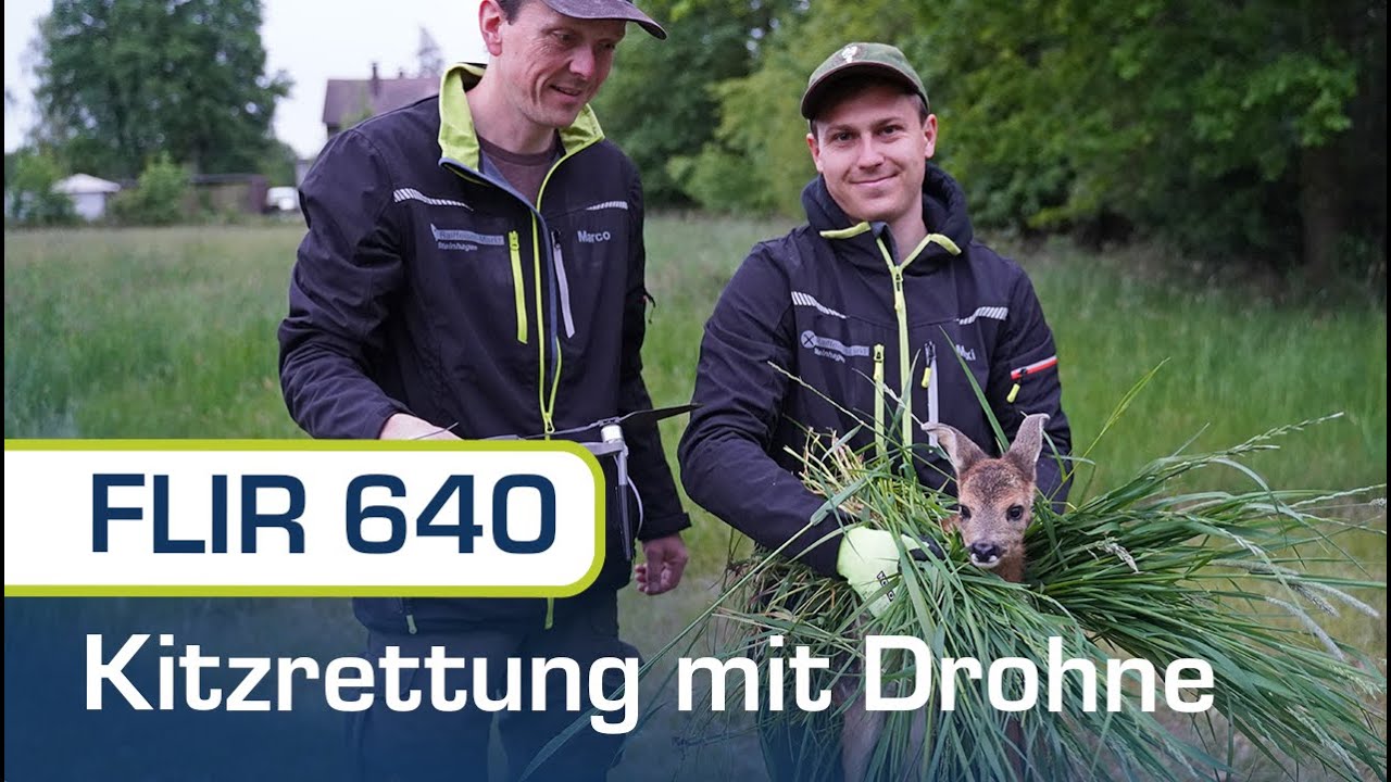 Kitzrettung mit U-ROB Wärmebildkamera inkl. Kundenstimmen