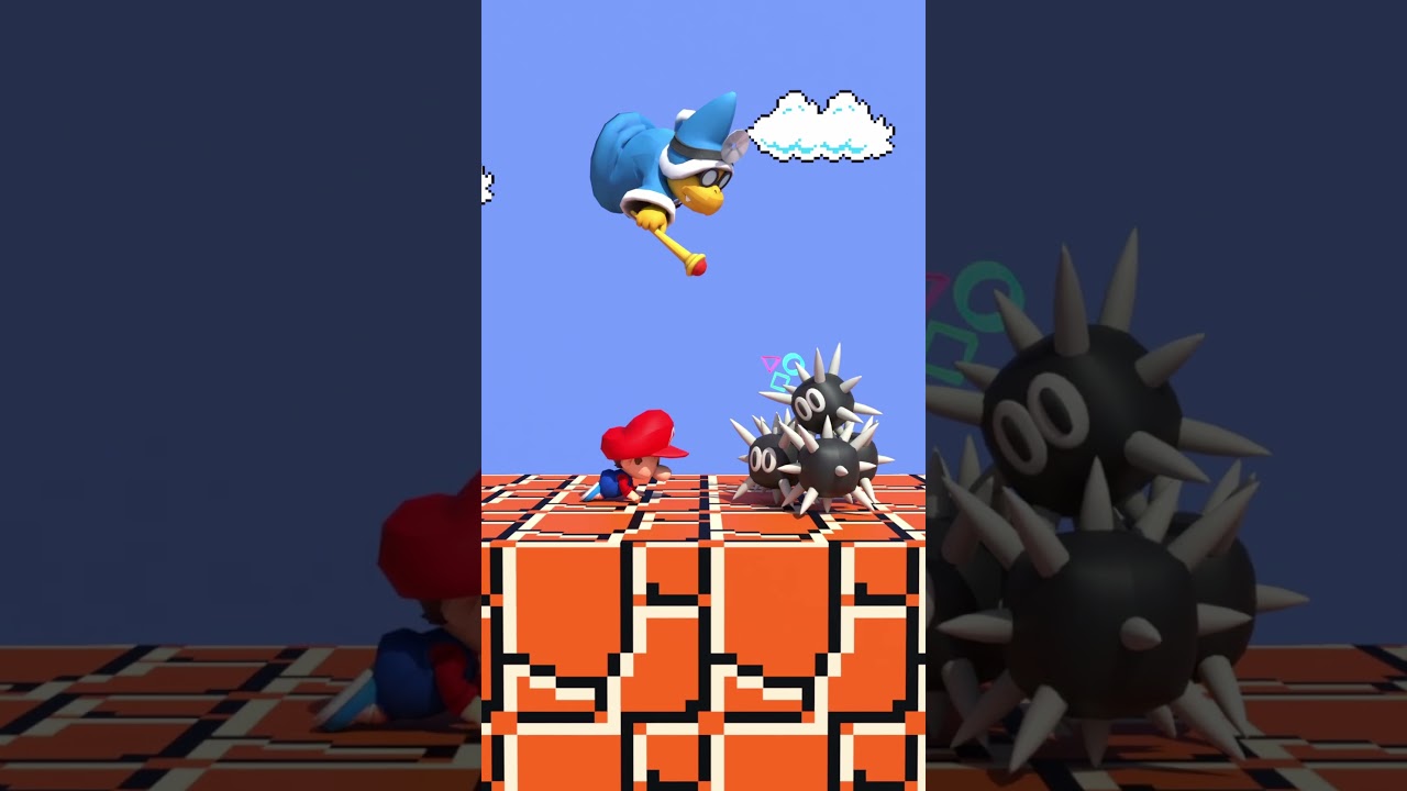 Everyone is nice and friendly with Baby Mario