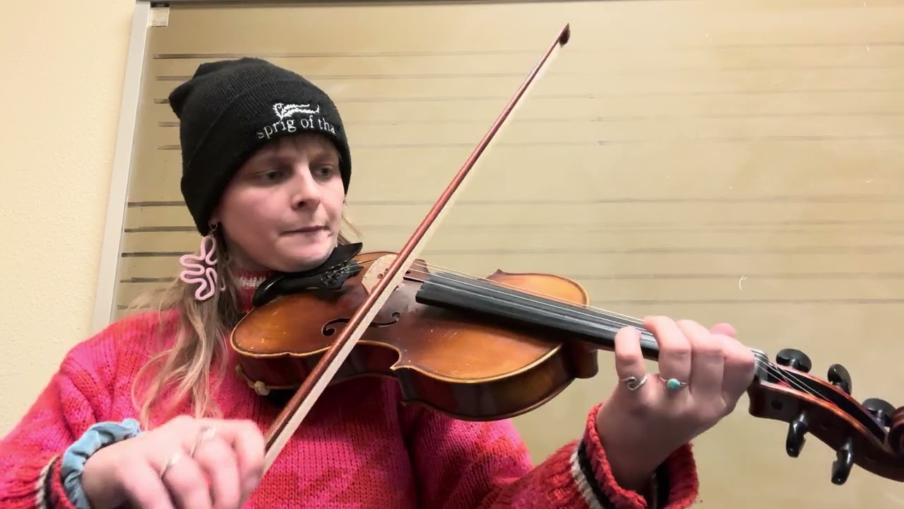 Possum on a Rail - Fiddle Practice Video