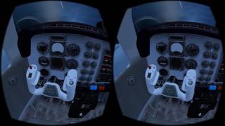 VR Airplane Flight Simulation | Android Cardboard 360 screenshot 3