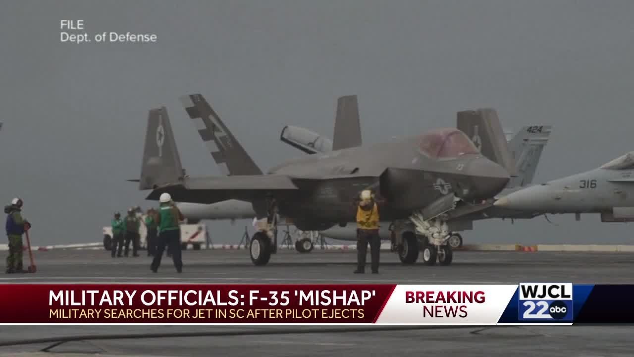 Have you seen an F-35 in South Carolina? One has gone missing