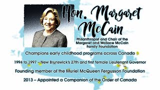 The Walrus Talks - Fredericton - Rt. Hon. Margaret McCain