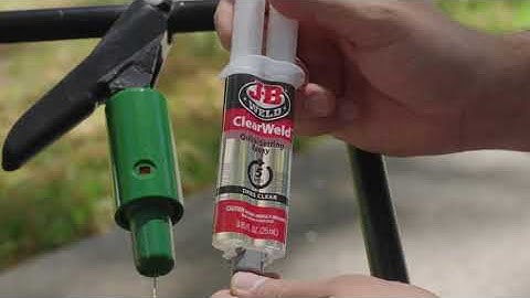 JB Weld ClearWeld™ | Crystal-Clear Epoxy for Invisible Repairs