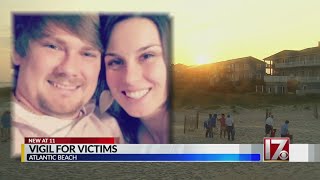 Nearly 200 attend vigil for man who died trying to save boy at Atlantic Beach