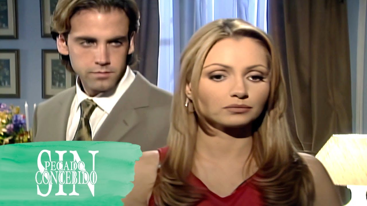 Adrián se entera del embarazo de Mariana | Sin pecado concebido | C-55 | tlnovelas